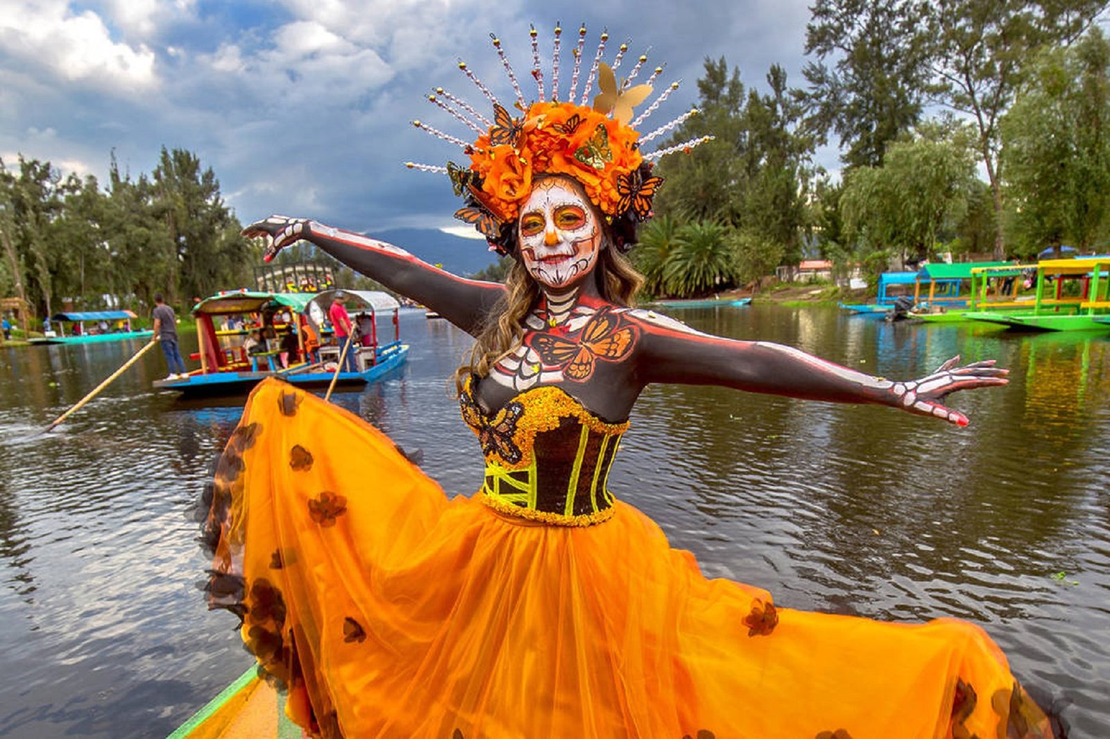 Xochimilco-en-Dia-de-Muertos