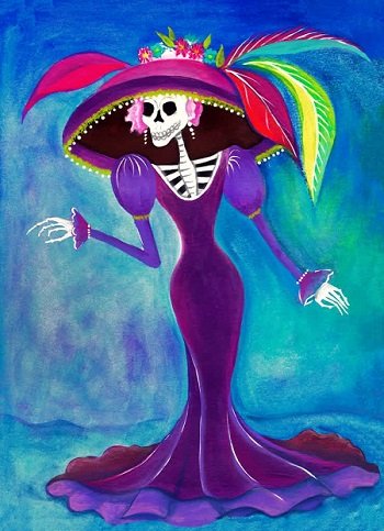 La Catrina La Catrina de lucida